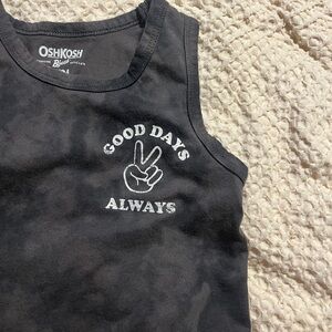 OshKosh B'gosh Charcoal Kids Tank Top